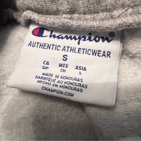 University of New Haven Chargers Full Zip Hoodie Sweat Jacket Men’s S Champion - Picture 5 of 6